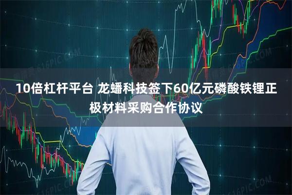 10倍杠杆平台 龙蟠科技签下60亿元磷酸铁锂正极材料采购合作协议